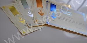 Diploma A4 cu folio auriu 97