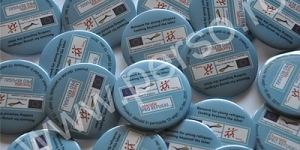 Insigne rotunde, diam. 25mm 43