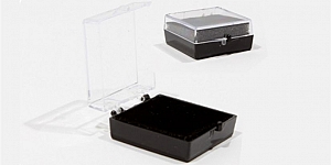 Cutie pvc, capac transparent
