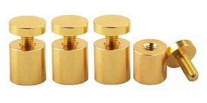 Distantier aluminiu auriu