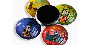 Magnet dom sticla